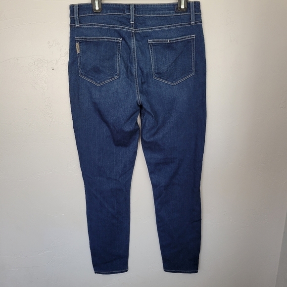 Paige Denim 30 Hoxton Ankle Jeans Medium Wash Curvy Fit - Picture 4 of 7